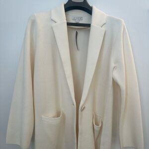 J crew sweater blazer size S NWT
